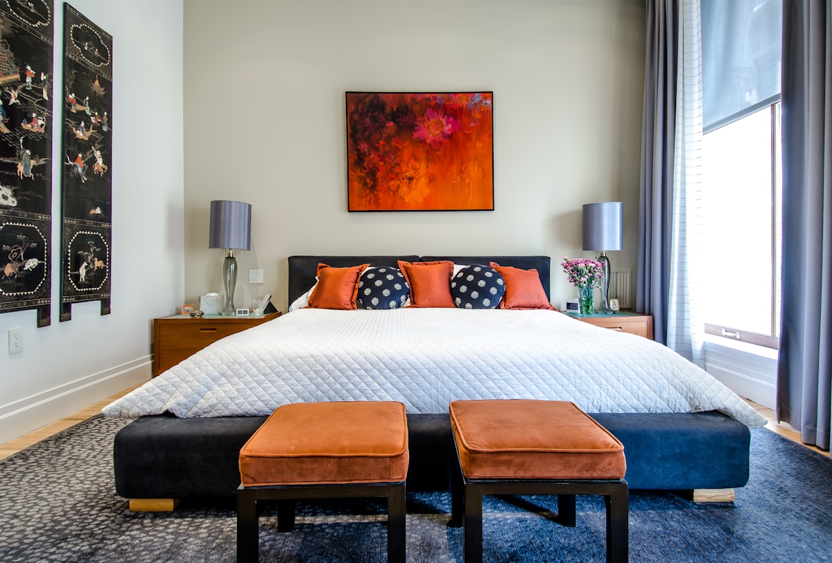 Chambre sombre pour illustrer l'anxiété nocturne