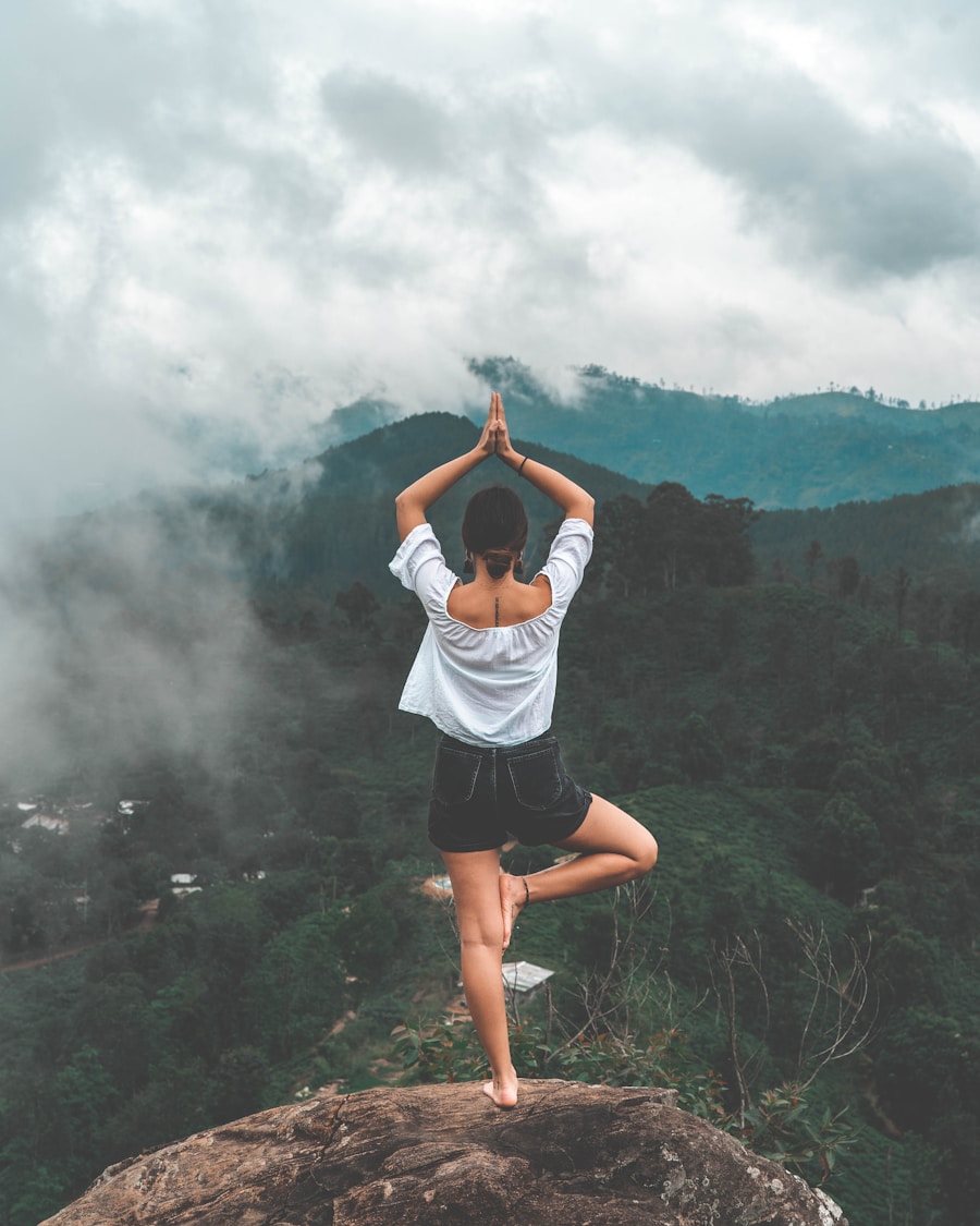 Moment de calme et de méditation pour l'équilibre mental